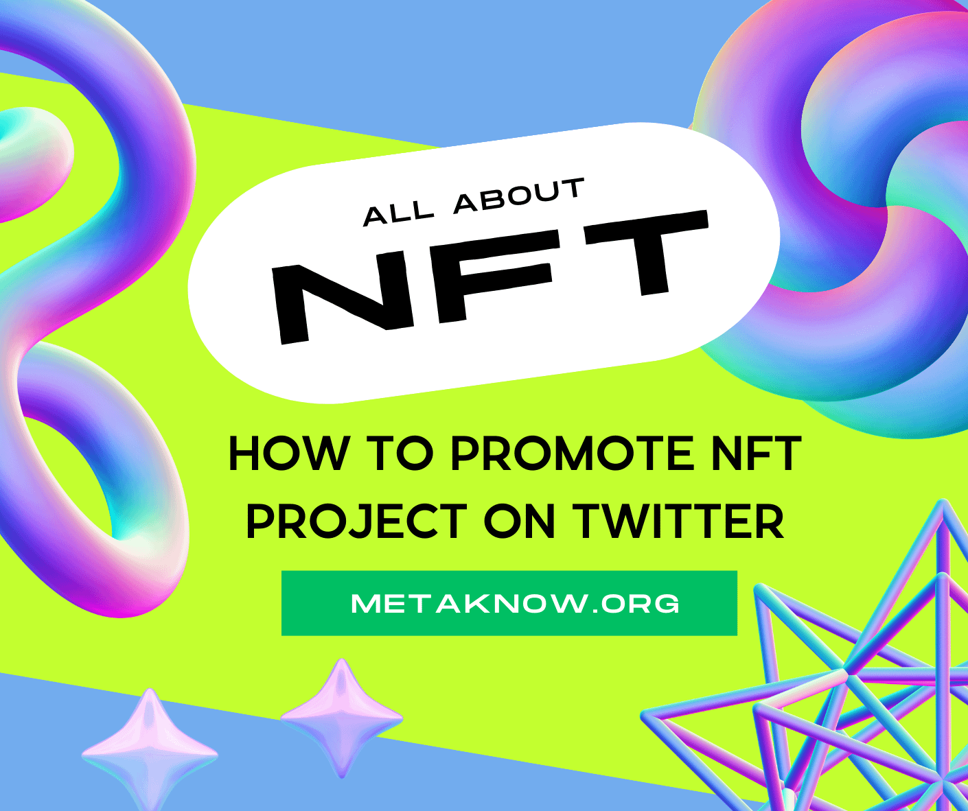how to promote nft project on twitter.